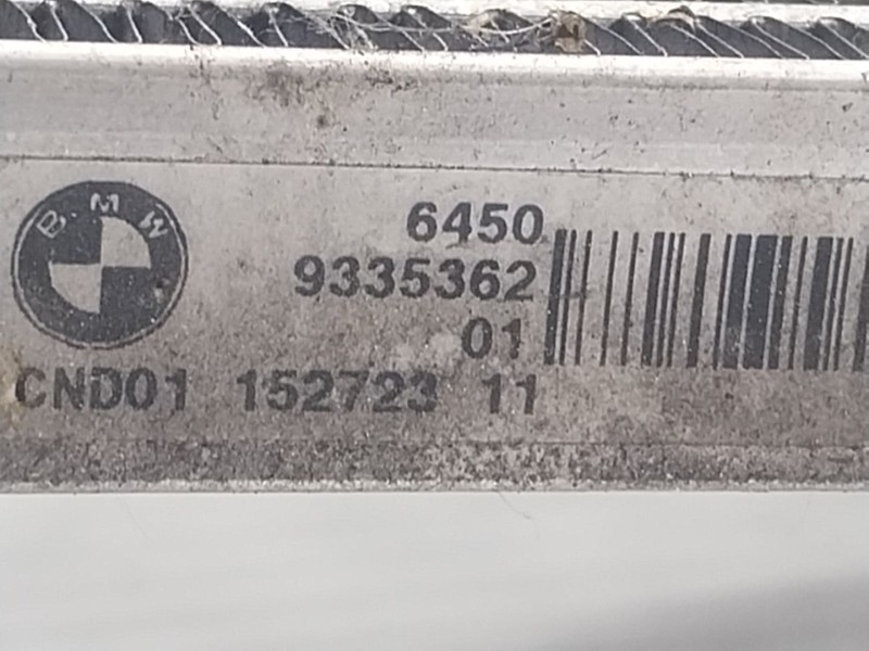 Recambio de condensador aire acondicionado para bmw 3 (f30, f80) 320 d referencia OEM IAM  9335362 