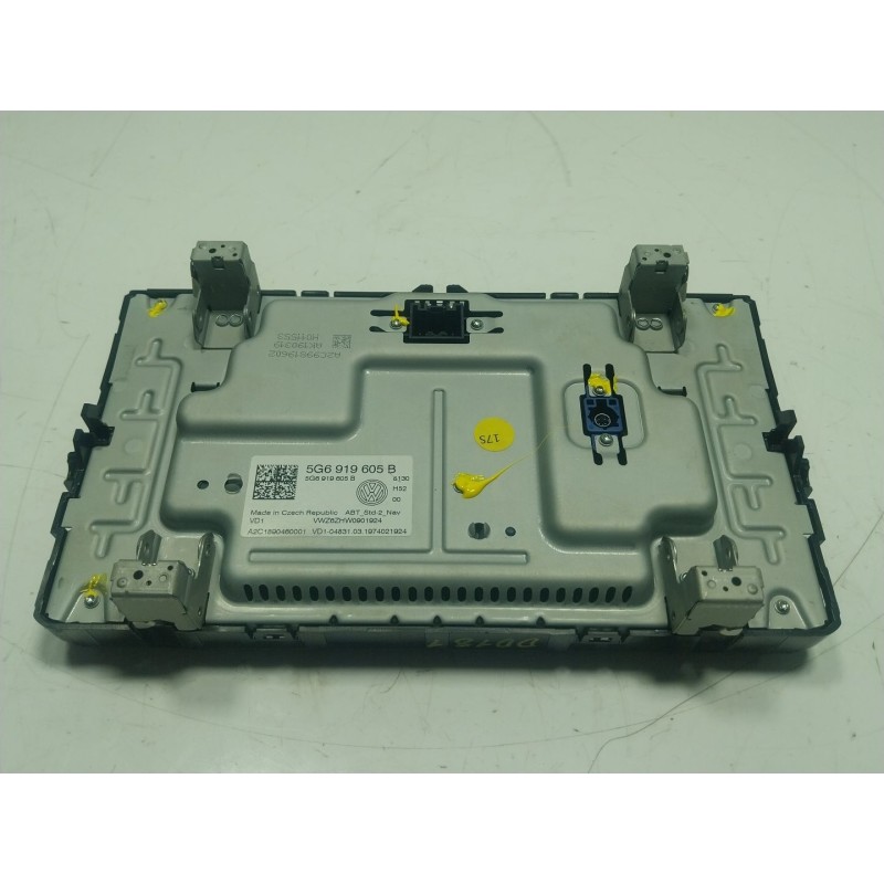 Recambio de pantalla multifuncion para volkswagen golf vii (5g1, bq1, be1, be2) 1.6 tdi referencia OEM IAM 5G6919605B 5G6919605B