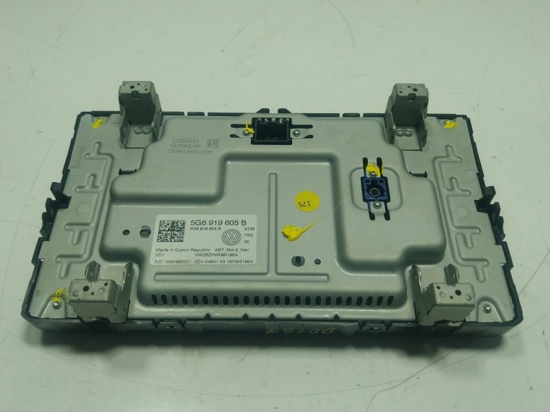 Recambio de pantalla multifuncion para volkswagen golf vii (5g1, bq1, be1, be2) 1.6 tdi referencia OEM IAM 5G6919605B 5G6919605B