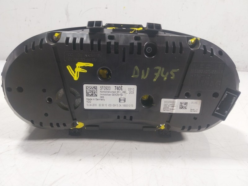 Recambio de cuadro instrumentos para seat leon (5f1) 1.2 tsi referencia OEM IAM 5F0920740E 5F0920740E 