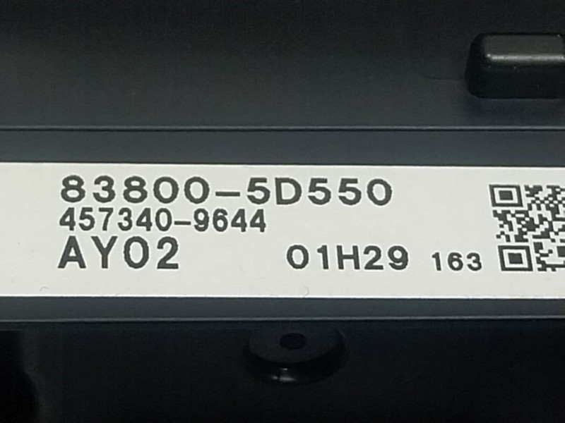 Recambio de cuadro instrumentos para lexus lbx hybrid 1.5 vvti hybrid (mayh10l) referencia OEM IAM  838005D550 