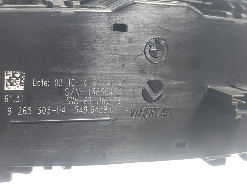 Recambio de mando luces para bmw 3 (f30, f80) 320 d referencia OEM IAM 61319265303 926530304 