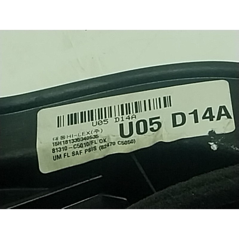 Recambio de elevalunas delantero izquierdo para kia sorento iii (um) 2.2 crdi 4wd referencia OEM IAM  81310C5010 
