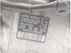 Recambio de compresor aire acondicionado para nissan qashqai ii suv (j11, j11_) 1.5 dci referencia OEM IAM 926004EB2A 926004EB2A 2