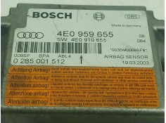 Recambio de centralita airbag para audi a8 (4e2) 4.2 quattro referencia OEM IAM  4E0959655  2