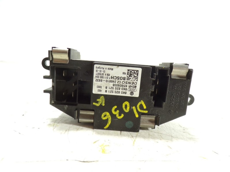 Recambio de resistencia calefaccion para audi a5 sportback (8t) 3.0 tdi quattro referencia OEM IAM 8K0820521B 8K0820521B F011500