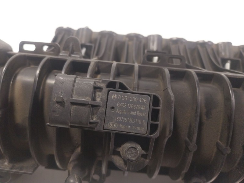 Recambio de colector admision para jaguar xf ii (x260) 2.0 d referencia OEM IAM  G4D318N968AA 