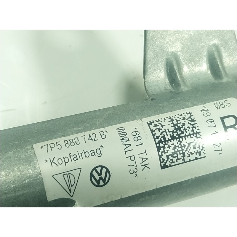 Recambio de airbag cortina delantero derecho para porsche cayenne (92a) 3.0 diesel referencia OEM IAM  7P5880742B 