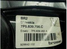 Recambio de elevalunas trasero derecho para porsche cayenne (92a) 3.0 diesel referencia OEM IAM  7P5839756C  2