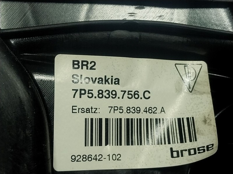 Recambio de elevalunas trasero derecho para porsche cayenne (92a) 3.0 diesel referencia OEM IAM  7P5839756C 