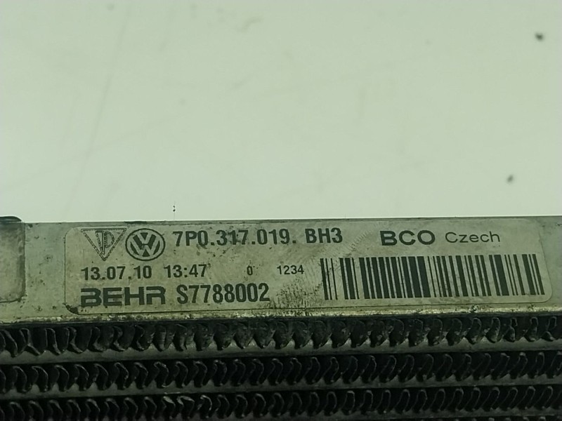 Recambio de radiador caja cambios para porsche cayenne (92a) 3.0 diesel referencia OEM IAM  7P0317019 