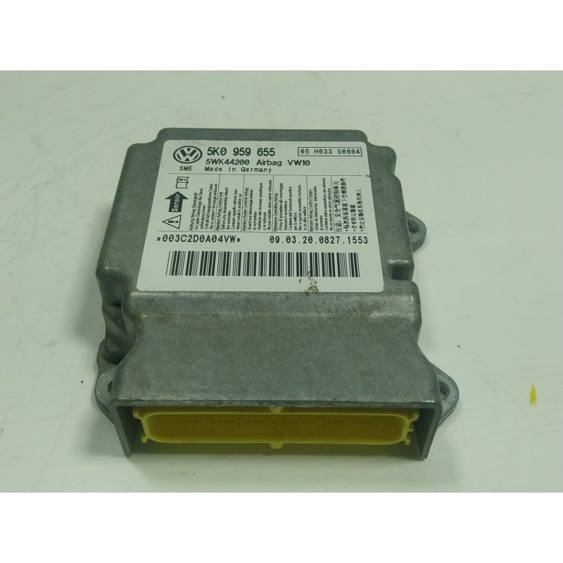 Recambio de centralita airbag para volkswagen golf vi (5k1) 2.0 tdi referencia OEM IAM 5K0959655D013 5K0959655 