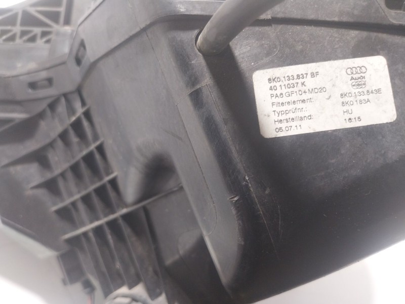 Recambio de filtro aire para audi q5 (8rb) 2.0 tdi referencia OEM IAM  8K0133837BF 