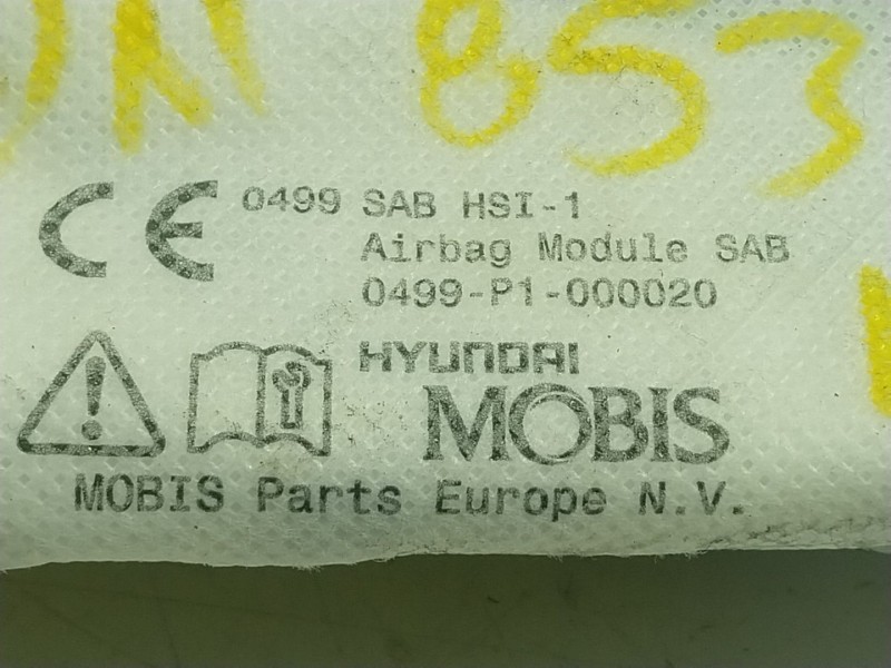 Recambio de airbag lateral delantero izquierdo para kia xceed (cd) 1.0 t-gdi referencia OEM IAM 80610J7000 0499000020 
