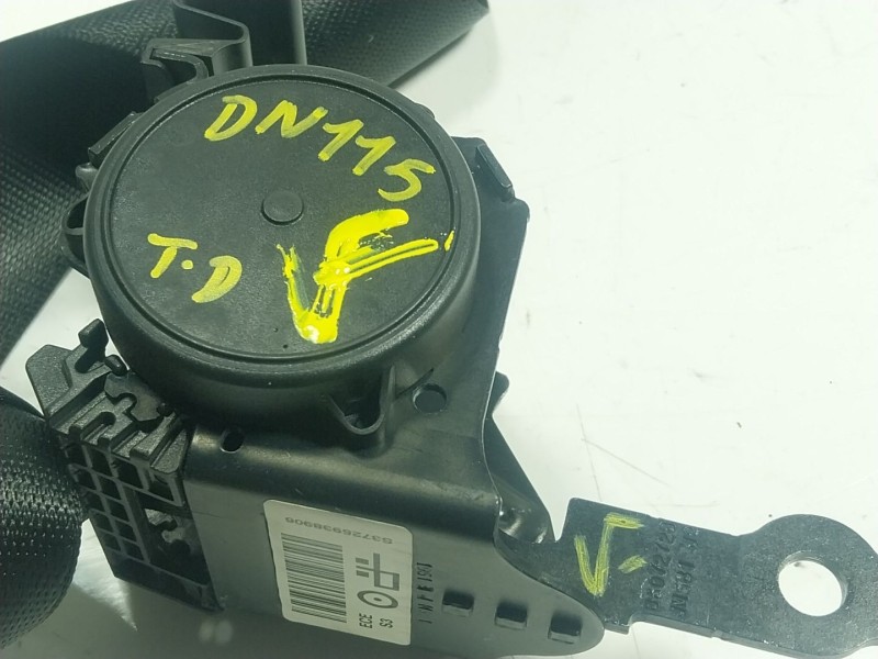 Recambio de cinturon seguridad trasero derecho para bmw 3 (f30, f80) 320 d referencia OEM IAM 72117259389 619185300E 