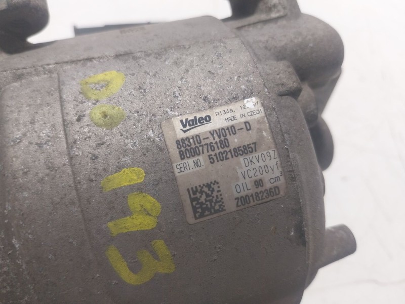 Recambio de compresor aire acondicionado para toyota aygo (_b4_) 1.0 (kgb40) referencia OEM IAM 88310YV010 88310YV010D 