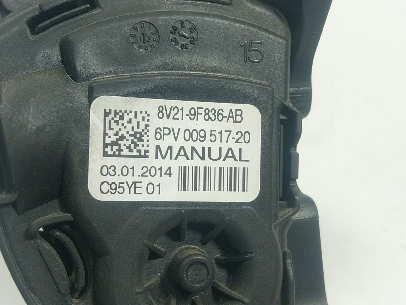 Recambio de potenciometro pedal para ford b-max (jk) 1.5 tdci referencia OEM IAM 2120072 8V219F836AB 