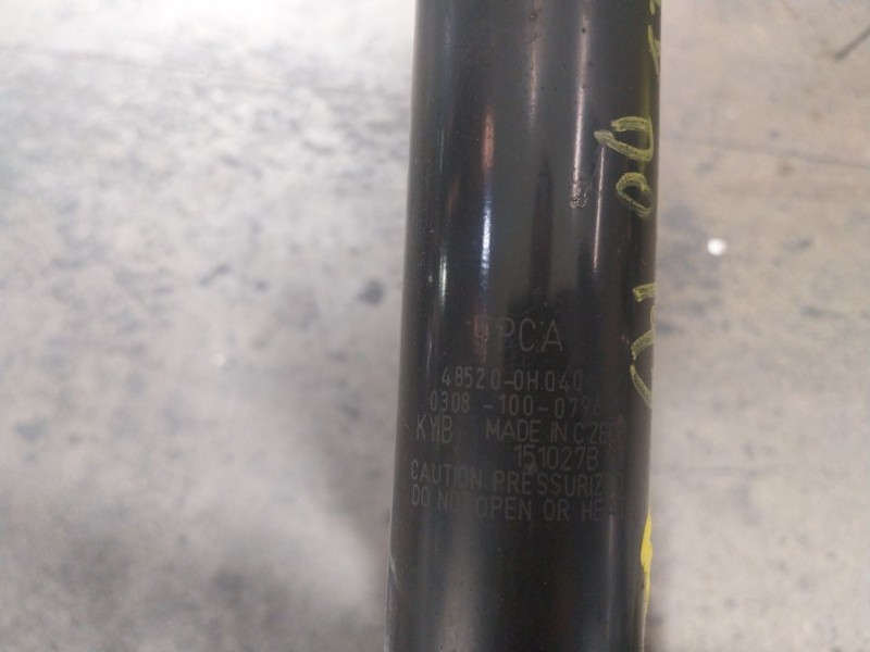 Recambio de amortiguador delantero izquierdo para toyota aygo (_b4_) 1.0 (kgb40) referencia OEM IAM 485200H040 485200H040 