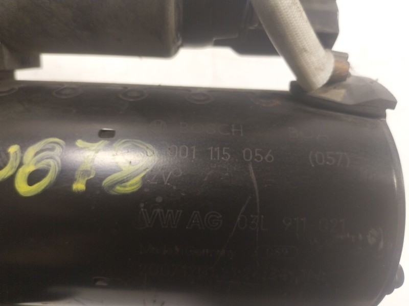 Recambio de motor arranque para audi a4 b8 (8k2) 2.0 tdi referencia OEM IAM  03L911021 