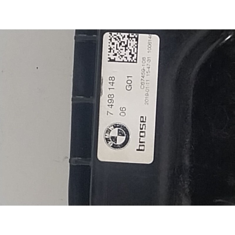 Recambio de elevalunas delantero derecho para bmw x3 (g01, f97) xdrive 20 d referencia OEM IAM  749814806 