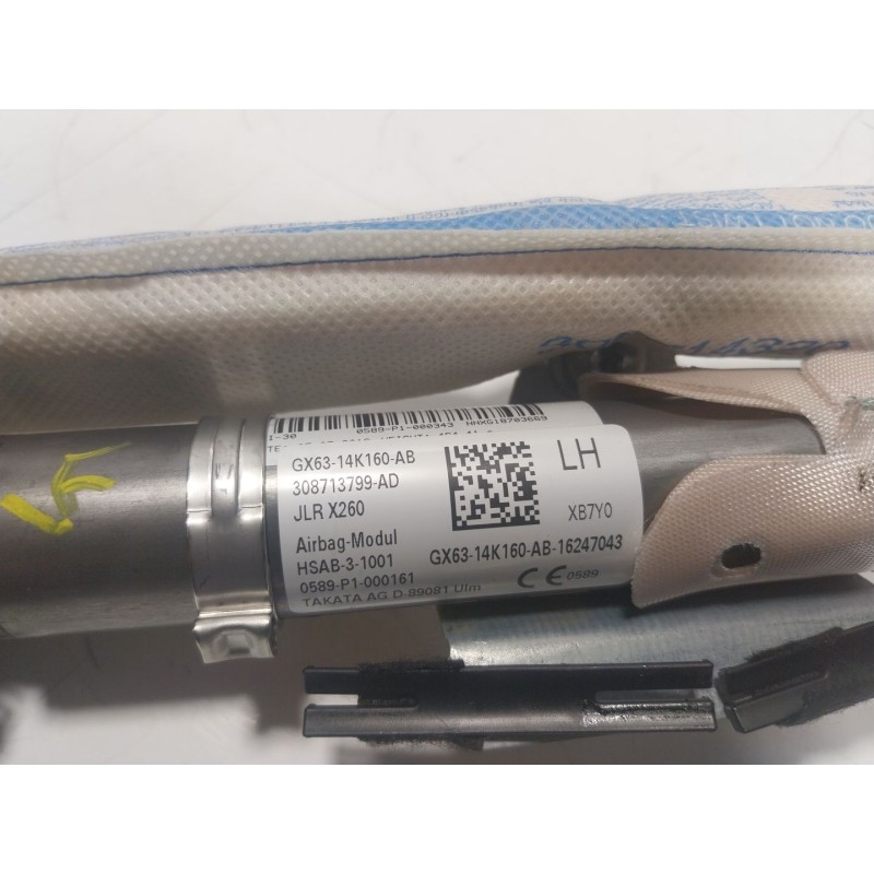 Recambio de airbag cortina delantero izquierdo para jaguar xf ii (x260) 2.0 d referencia OEM IAM  GX6314K160AB 