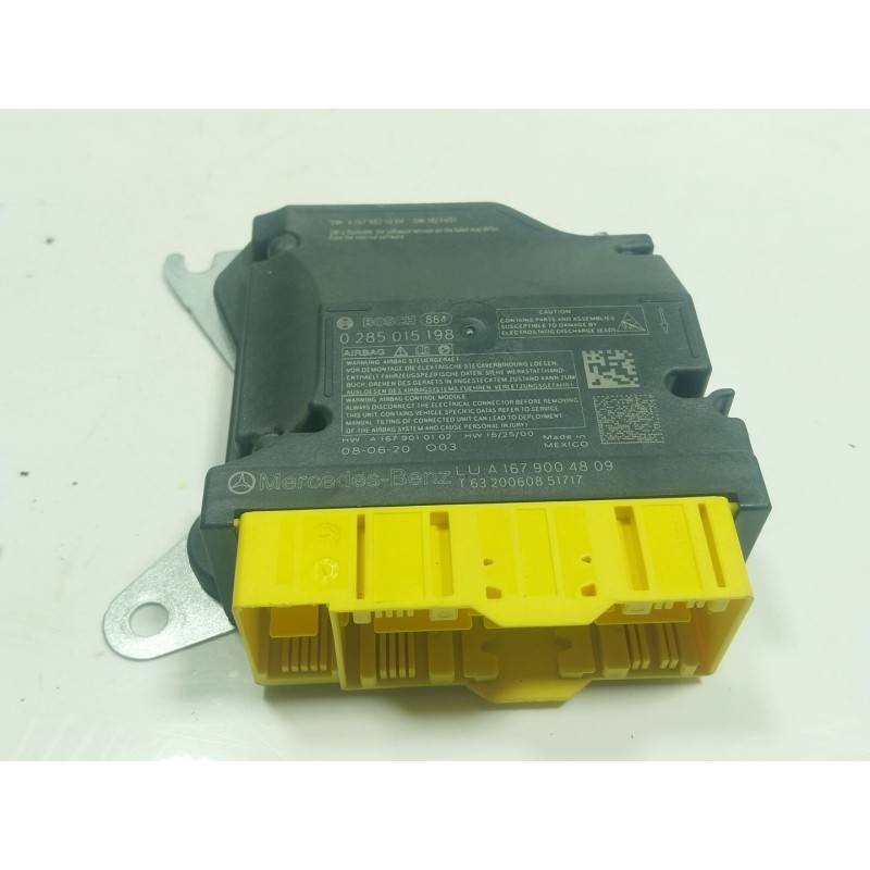 Recambio de centralita airbag para mercedes-benz gle (v167) gle 300 d 4-matic (167.119) referencia OEM IAM  A1679004809 