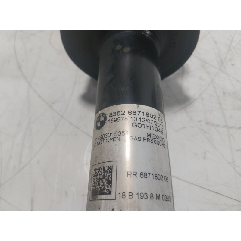 Recambio de amortiguador trasero izquierdo para bmw x3 (g01, f97) xdrive 20 d referencia OEM IAM  687180206 