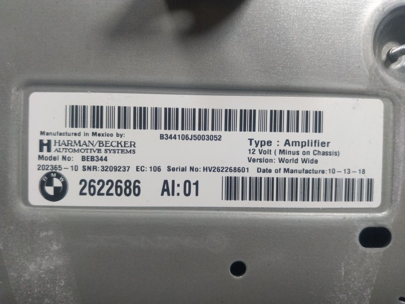 Recambio de modulo electronico para bmw x3 (g01, f97) xdrive 20 d referencia OEM IAM  2622686 