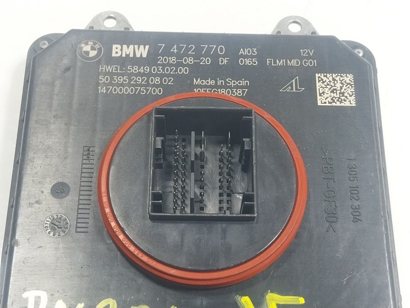 Recambio de centralita faros xenon para bmw x3 (g01, f97) xdrive 20 d referencia OEM IAM  7472770 
