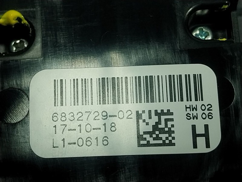Recambio de mando elevalunas delantero izquierdo para bmw x3 (g01, f97) xdrive 20 d referencia OEM IAM  683272902 