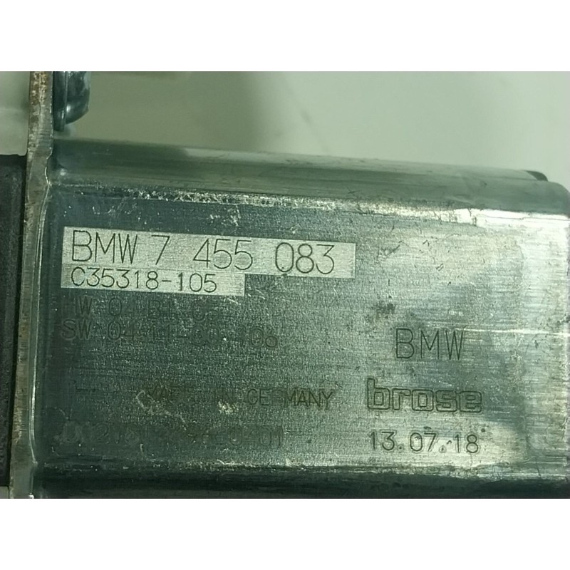 Recambio de motor elevalunas trasero izquierdo para bmw x3 (g01, f97) xdrive 20 d referencia OEM IAM  7455083 