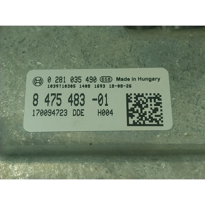 Recambio de centralita motor uce para bmw x3 (g01, f97) xdrive 20 d referencia OEM IAM  847548301 