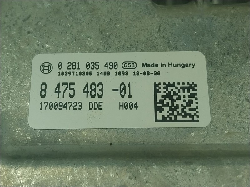 Recambio de centralita motor uce para bmw x3 (g01, f97) xdrive 20 d referencia OEM IAM  847548301 