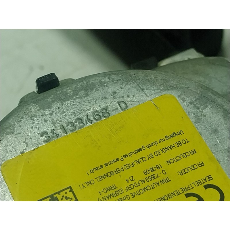 Recambio de cinturon seguridad delantero derecho para bmw x3 (g01, f97) xdrive 20 d referencia OEM IAM  34133468D 