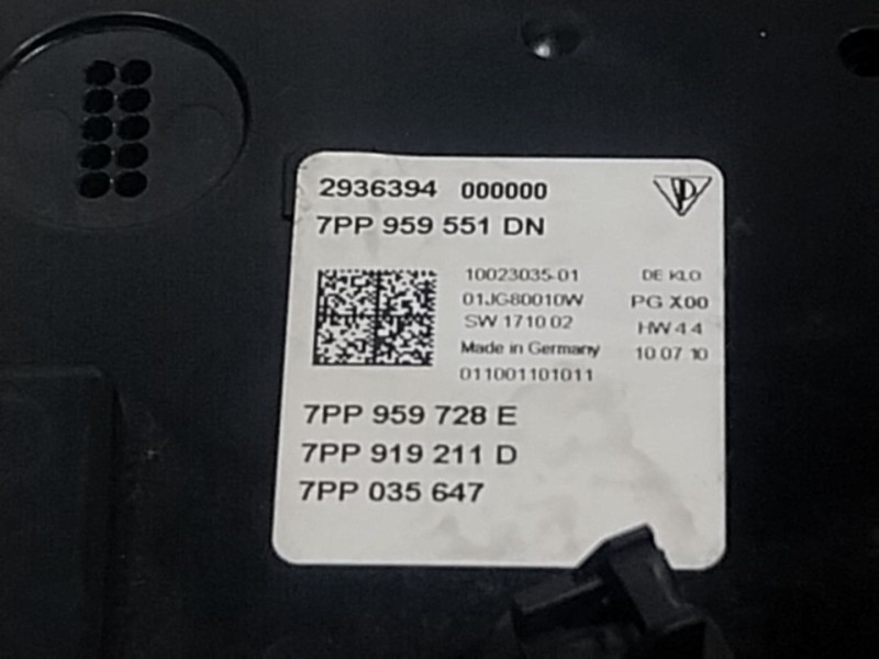 Recambio de piloto interior para porsche cayenne (92a) 3.0 diesel referencia OEM IAM  7PP959551 