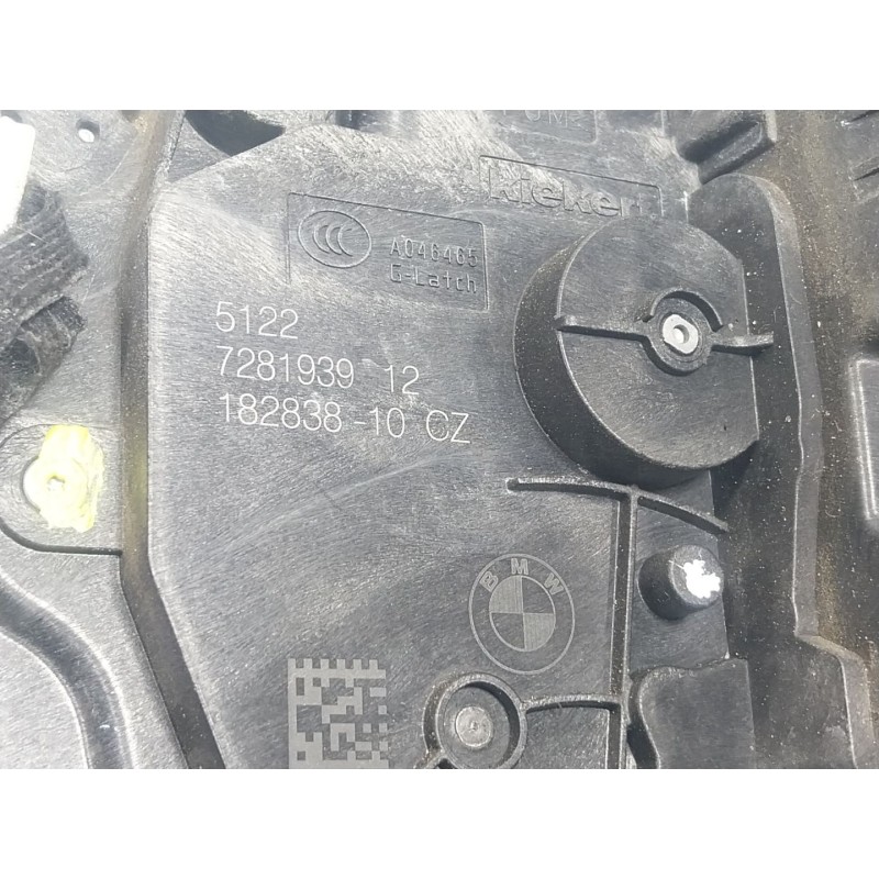 Recambio de cerradura puerta trasera izquierda para bmw x3 (g01, f97) xdrive 20 d referencia OEM IAM  728193912 