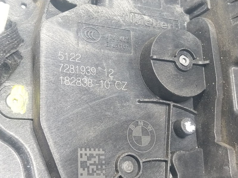 Recambio de cerradura puerta trasera izquierda para bmw x3 (g01, f97) xdrive 20 d referencia OEM IAM  728193912 