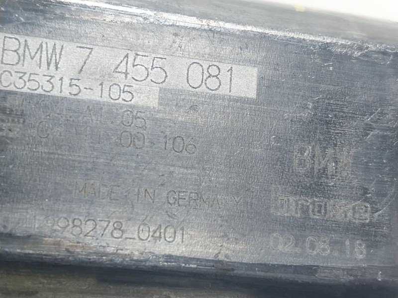 Recambio de motor elevalunas delantero derecho para bmw x3 (g01, f97) xdrive 20 d referencia OEM IAM  7455081 