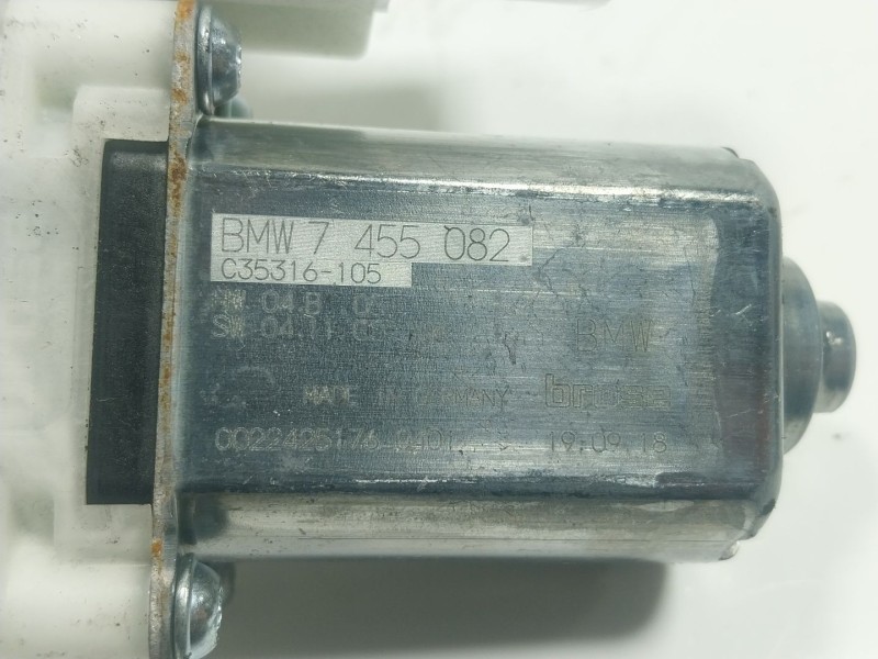 Recambio de motor elevalunas delantero izquierdo para bmw x3 (g01, f97) xdrive 20 d referencia OEM IAM  7455082 