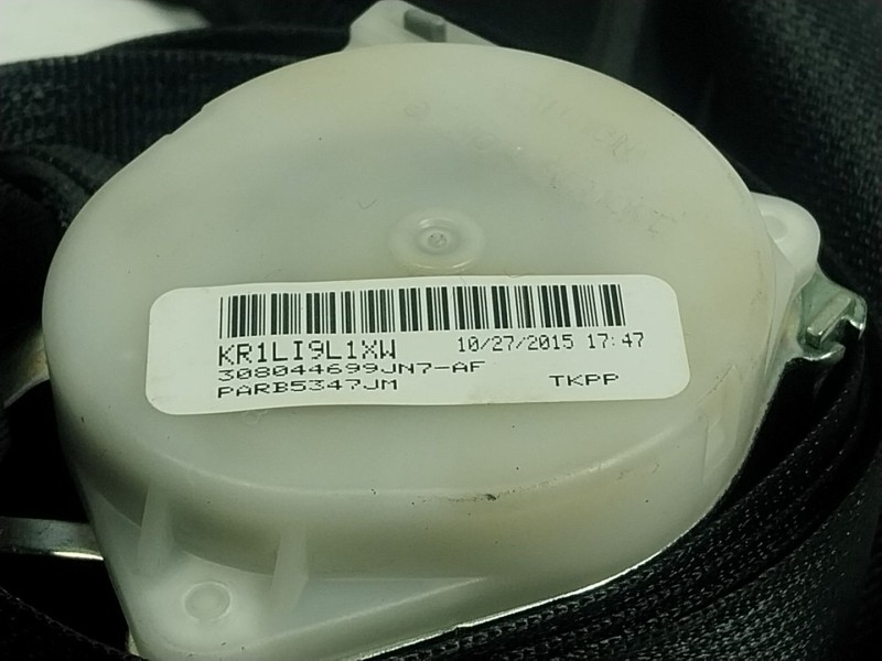 Recambio de cinturon seguridad trasero izquierdo para toyota aygo (_b4_) 1.0 (kgb40) referencia OEM IAM 733700H020C0 733700H020 