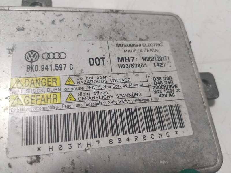 Recambio de centralita faros xenon para audi q5 (8rb) 2.0 tdi referencia OEM IAM  8K0941597C 