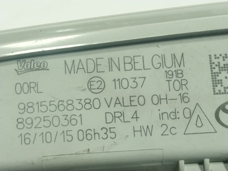 Recambio de faro luz diurna izquierdo para toyota aygo (_b4_) 1.0 (kgb40) referencia OEM IAM 814300H010 9815568380 
