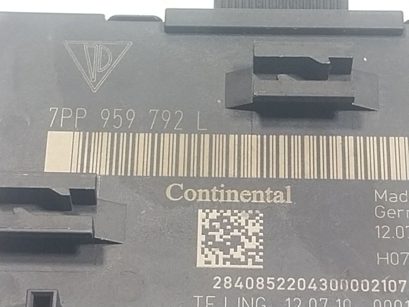 Recambio de modulo electronico para porsche cayenne (92a) 3.0 diesel referencia OEM IAM  7PP959792L 