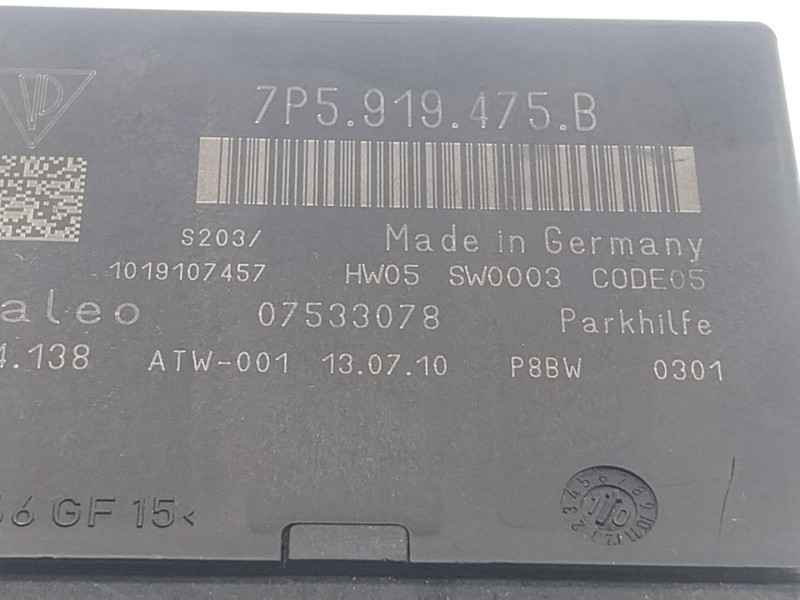 Recambio de modulo electronico para porsche cayenne (92a) 3.0 diesel referencia OEM IAM  7P5919479B 
