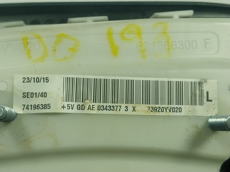Recambio de airbag lateral delantero izquierdo para toyota aygo (_b4_) 1.0 (kgb40) referencia OEM IAM 73922YV020 73920YV020 
