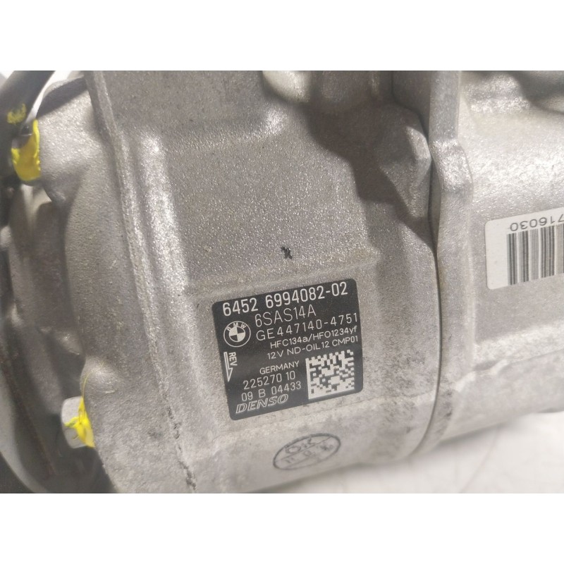 Recambio de compresor aire acondicionado para bmw x3 (g01, f97) xdrive 20 d referencia OEM IAM  699408202 