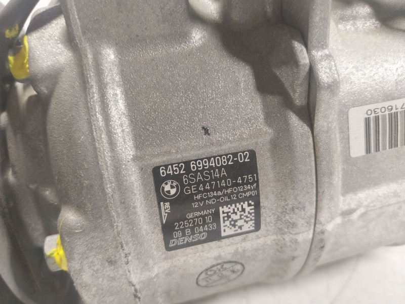 Recambio de compresor aire acondicionado para bmw x3 (g01, f97) xdrive 20 d referencia OEM IAM  699408202 