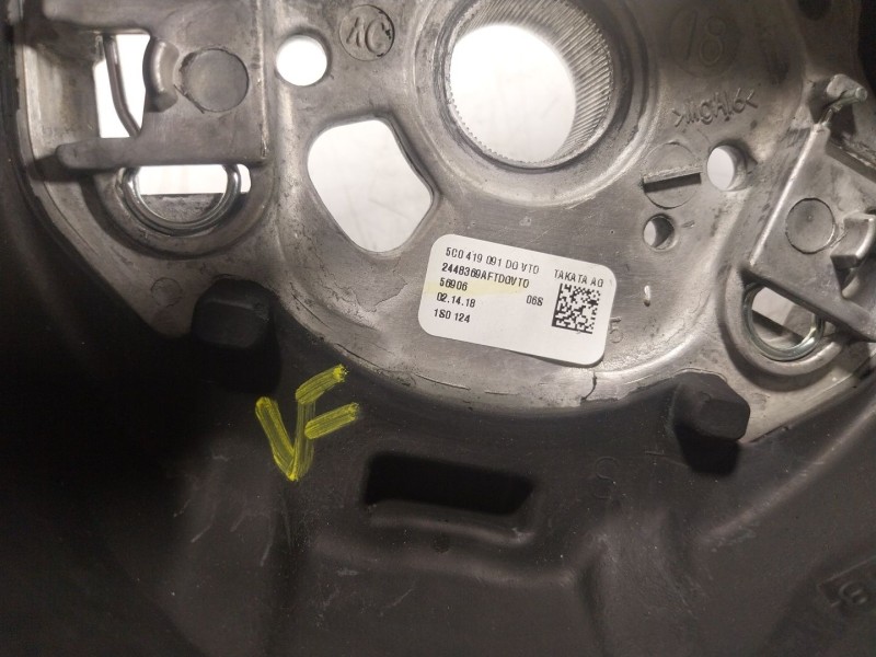 Recambio de volante para volkswagen beetle descapotable (5c7, 5c8) 1.2 tsi 16v referencia OEM IAM 5C0419091AGGRU 5C0419091DG 