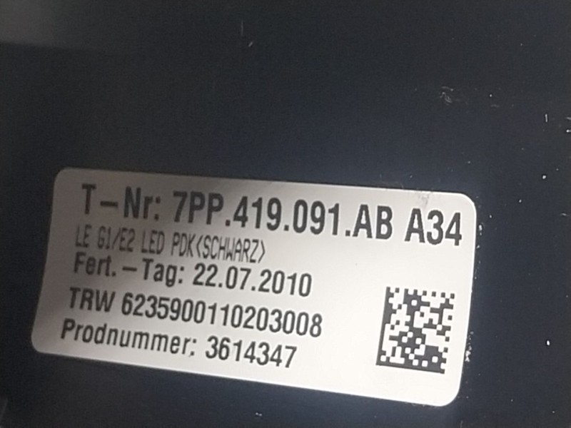 Recambio de volante para porsche cayenne (92a) 3.0 diesel referencia OEM IAM 7PP419091ABA34 7PP419091 