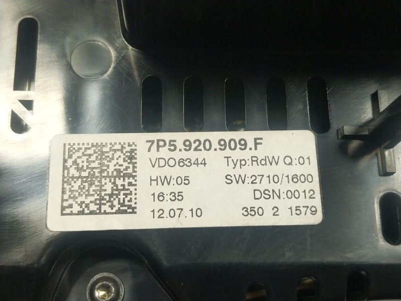 Recambio de cuadro instrumentos para porsche cayenne (92a) 3.0 diesel referencia OEM IAM  7P5920909F 